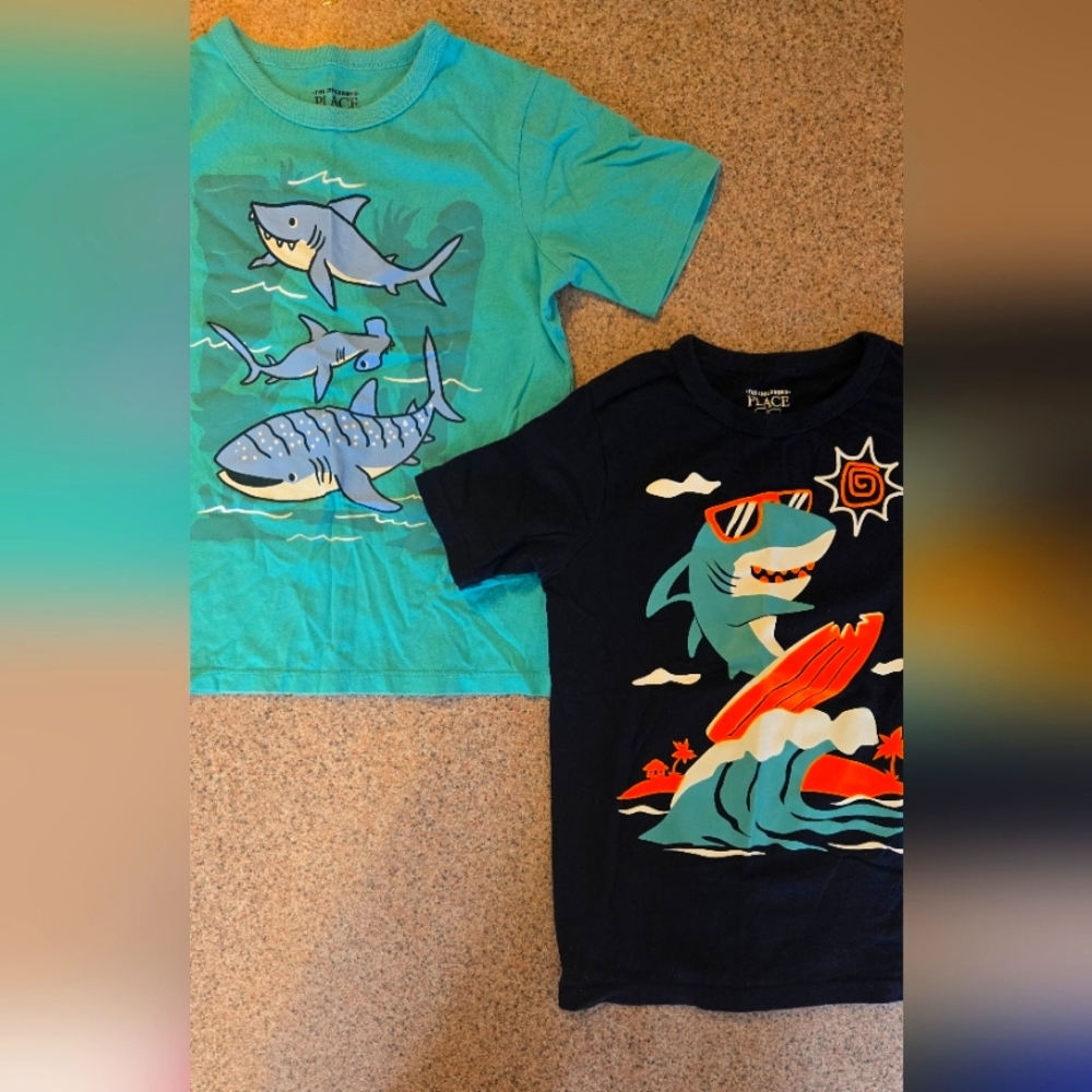 5T Shark Graphic T's